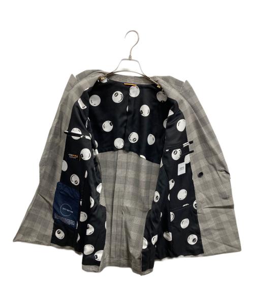 TAKEO KIKUCHI（タケオキクチ）TAKEO KIKUCHI (タケオキクチ) 3ピーススーツ グレー サイズ:Lの古着・服飾アイテム