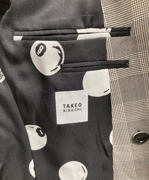 TAKEO KIKUCHI（タケオキクチ）TAKEO KIKUCHI (タケオキクチ) 3ピーススーツ グレー サイズ:Lの古着・服飾アイテム