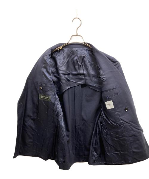 TAKEO KIKUCHI（タケオキクチ）TAKEO KIKUCHI (タケオキクチ) セットアップスーツ ネイビー サイズ:Lの古着・服飾アイテム