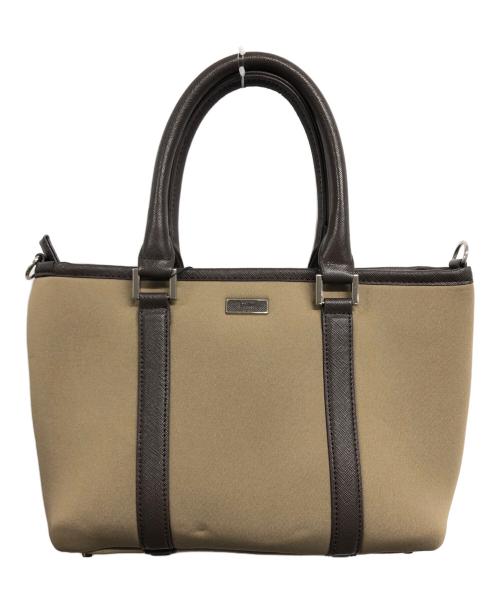 TAKEO KIKUCHI（タケオキクチ）TAKEO KIKUCHI (タケオキクチ) スポンディッシュ ミニトート ブラウン 未使用品の古着・服飾アイテム