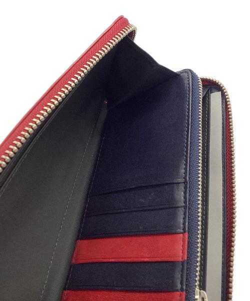 TAKEO KIKUCHI（タケオキクチ）TAKEO KIKUCHI (タケオキクチ) 長財布 レッドの古着・服飾アイテム