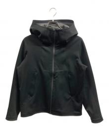 DESCENTE（デサント）の古着「WIND SHIELD DOT LAMINATION JACKET」｜ブラック