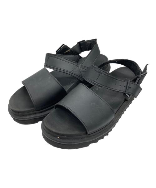 Dr.Martens（ドクターマーチン）Dr.Martens (ドクターマーチン) ストラップサンダル ブラック サイズ:26の古着・服飾アイテム