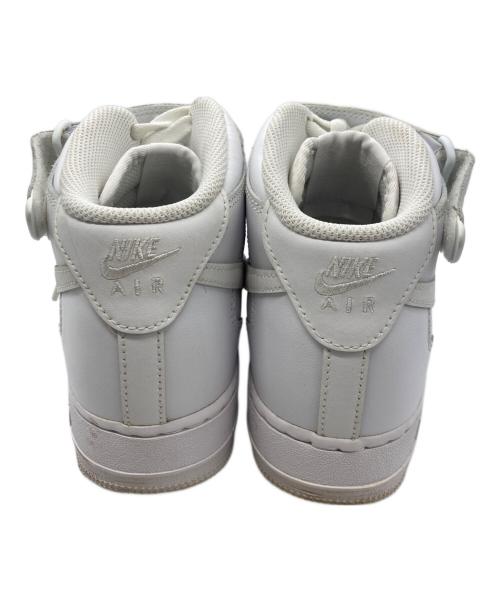 NIKE（ナイキ）NIKE (ナイキ) AIR FORCE 1 MID ’07 ホワイト サイズ:27の古着・服飾アイテム