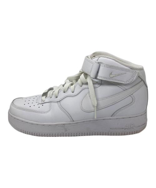 NIKE（ナイキ）NIKE (ナイキ) AIR FORCE 1 MID ’07 ホワイト サイズ:27の古着・服飾アイテム