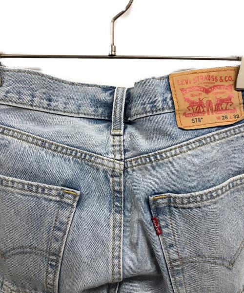 LEVI'S（リーバイス）LEVI'S (リーバイス) 578 バギーワイド デニムパンツ インディゴ サイズ:28の古着・服飾アイテム