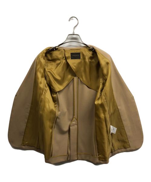 TOMORROW LAND collection（トゥモローランドコレクション）TOMORROW LAND collection (トゥモローランドコレクション) ポリエステルウールモクロディ キザミカラージャケット ベージュ サイズ:36の古着・服飾アイテム