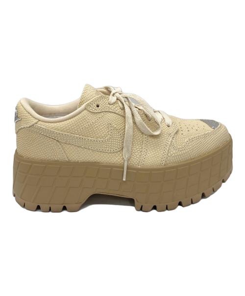 NIKE（ナイキ）NIKE (ナイキ) W AIR JORDAN 1 BROOKLYN LOW ベージュ サイズ:23.5の古着・服飾アイテム