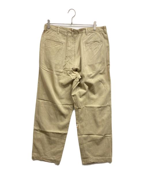 US ARMY（ユーエスアーミー）US ARMY (ユーエスアーミー) 50ｓM-45Chino Trousers ベージュ サイズ:36の古着・服飾アイテム