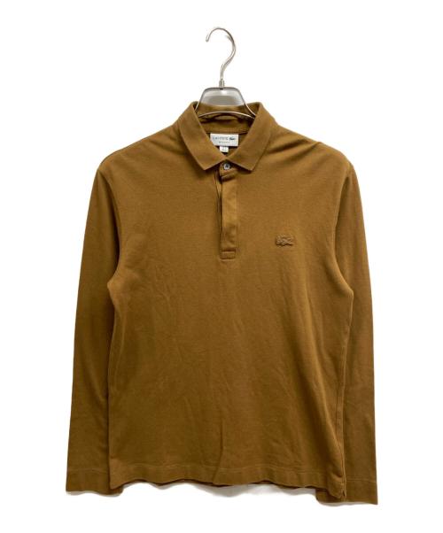 LACOSTE（ラコステ）LACOSTE (ラコステ) ポロシャツ ブラウン サイズ:Sの古着・服飾アイテム