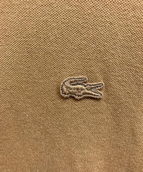 LACOSTE（ラコステ）LACOSTE (ラコステ) ポロシャツ ブラウン サイズ:Sの古着・服飾アイテム