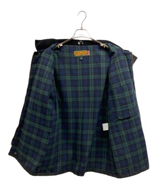 GAME（ゲーム）GAME (ゲーム) オイルドハンティングジャケット ブラック サイズ:Lの古着・服飾アイテム