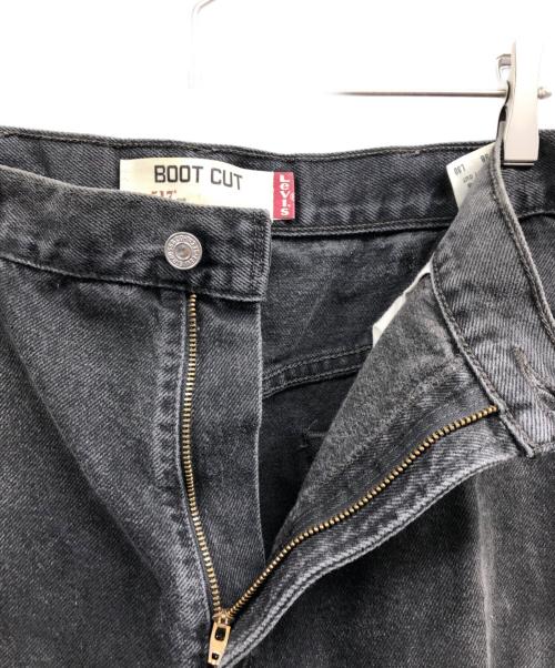 LEVI'S（リーバイス）LEVI'S (リーバイス) 517ブーツカットデニムパンツ ブラック サイズ:38の古着・服飾アイテム