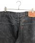 中古・古着 LEVI'S (リーバイス) 517ブーツカットデニムパンツ ブラック サイズ:38：8000円