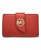 MICHAEL KORSマイケル・コース）の古着「2つ折り財布」｜レッド