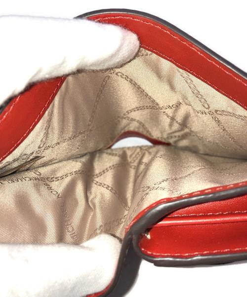 MICHAEL KORS（マイケル・コース）MICHAEL KORS (マイケル・コース) 2つ折り財布 レッドの古着・服飾アイテム