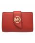 MICHAEL KORS（マイケル・コース）の古着「2つ折り財布」｜レッド