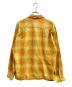 TOWN CRAFT (タウンクラフト) 60’s~ チェックシャツ イエロー サイズ:M：15000円