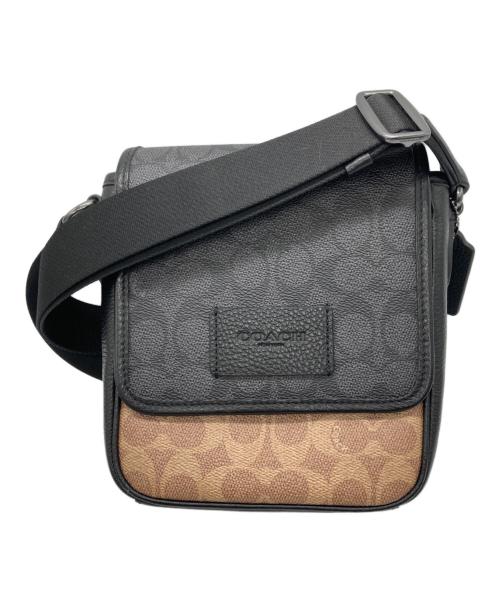 COACH（コーチ）COACH (コーチ) メッセンジャー ショルダーバッグ ブラックの古着・服飾アイテム
