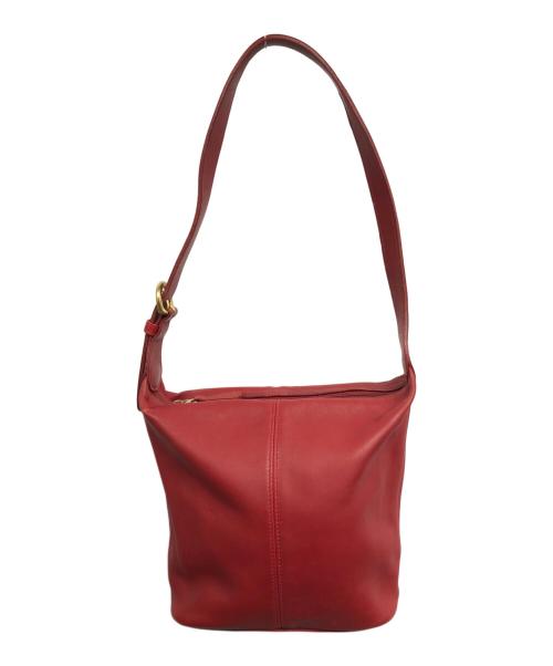 COACH（コーチ）COACH (コーチ) ショルダーバッグ レッドの古着・服飾アイテム