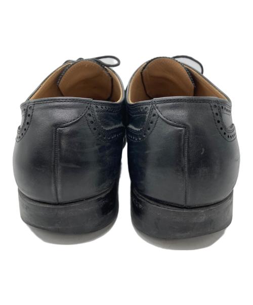 SCOTCH GRAIN（スコッチグレイン）SCOTCH GRAIN (スコッチグレイン) ストレートチップシューズ ブラック サイズ:25 1/2の古着・服飾アイテム