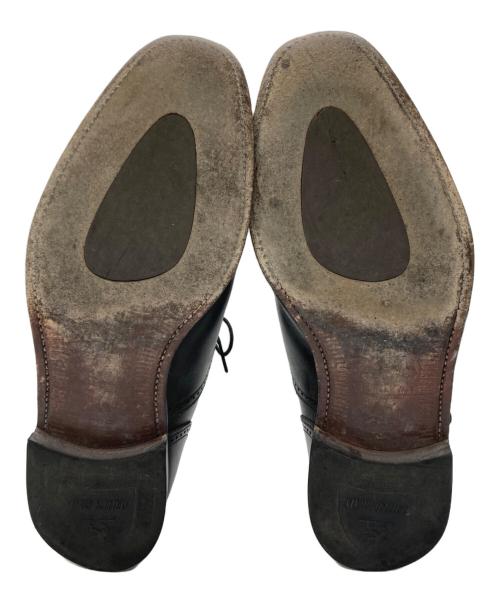 SCOTCH GRAIN（スコッチグレイン）SCOTCH GRAIN (スコッチグレイン) ストレートチップシューズ ブラック サイズ:25 1/2の古着・服飾アイテム