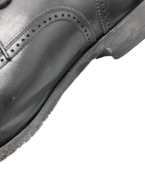 SCOTCH GRAIN（スコッチグレイン）SCOTCH GRAIN (スコッチグレイン) ストレートチップシューズ ブラック サイズ:25 1/2の古着・服飾アイテム