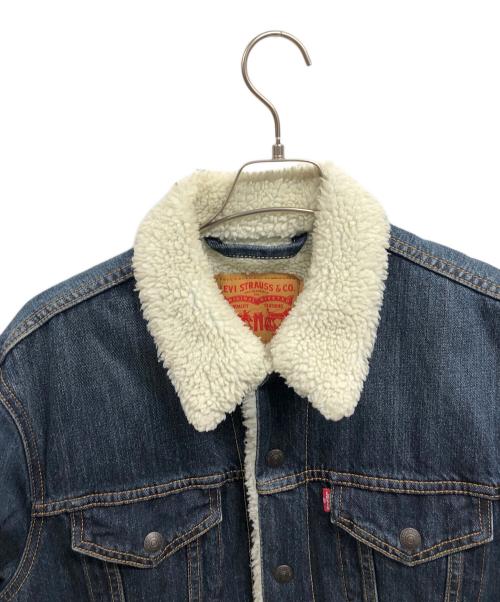 LEVI'S（リーバイス）LEVI'S (リーバイス) 裏ボアデニムジャケット インディゴ サイズ:Mの古着・服飾アイテム