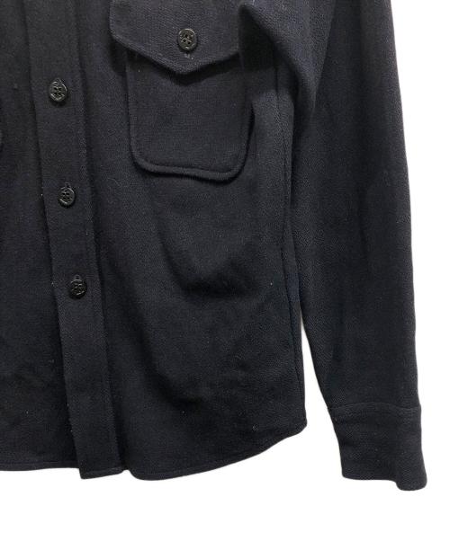 C.P.O by campus（シーピーオーバイキャンパス）C.P.O by campus (シーピーオーバイキャンパス) ウールシャツ ネイビー サイズ:14 1/2の古着・服飾アイテム