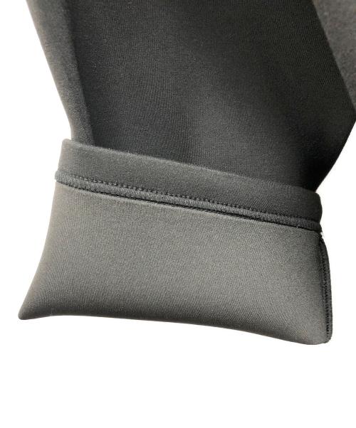 frene（フラーネ）Frene (フラーネ) 袖フレアパールボンディングコート ブラック サイズ:MLの古着・服飾アイテム