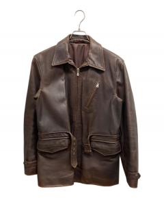 中古・古着通販】PAUL SMITH (ポールスミス) ラムレザースタッズダブル
