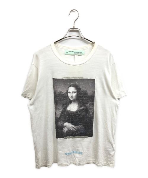 OFFWHITE（オフホワイト）OFFWHITE (オフホワイト) プリントTシャツ ホワイト サイズ:Mの古着・服飾アイテム