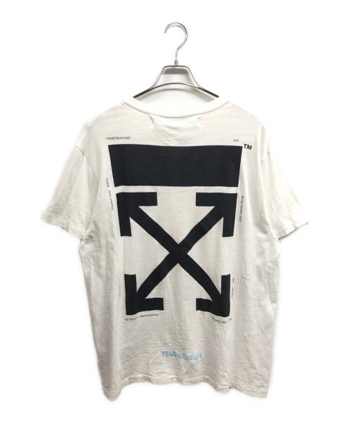 OFFWHITE（オフホワイト）OFFWHITE (オフホワイト) プリントTシャツ ホワイト サイズ:Mの古着・服飾アイテム