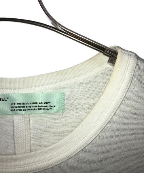 OFFWHITE（オフホワイト）OFFWHITE (オフホワイト) プリントTシャツ ホワイト サイズ:Mの古着・服飾アイテム