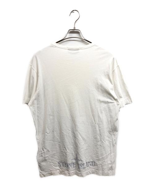 STONE ISLAND（ストーンアイランド）STONE ISLAND (ストーンアイランド) 20SS BIG LOOM CAMO TEE ホワイト サイズ:XLの古着・服飾アイテム