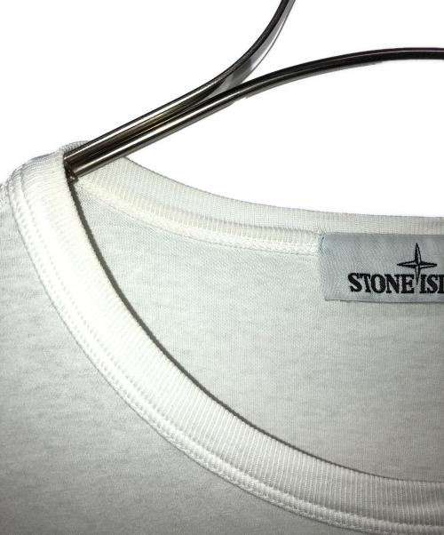 STONE ISLAND（ストーンアイランド）STONE ISLAND (ストーンアイランド) 20SS BIG LOOM CAMO TEE ホワイト サイズ:XLの古着・服飾アイテム
