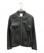 UNITED TOKYOユナイテッドトーキョー）の古着「ラムレザージャケット」｜ブラック