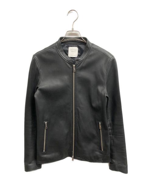UNITED TOKYO（ユナイテッドトーキョー）UNITED TOKYO (ユナイテッドトーキョー) ラムレザージャケット ブラック サイズ:1の古着・服飾アイテム