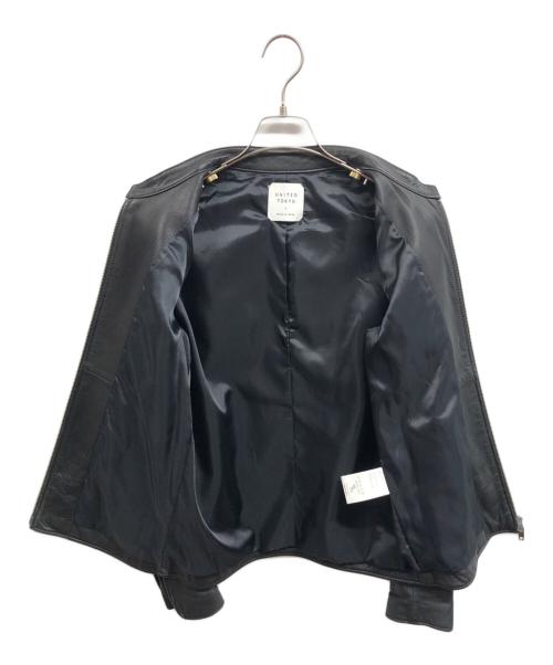 UNITED TOKYO（ユナイテッドトーキョー）UNITED TOKYO (ユナイテッドトーキョー) ラムレザージャケット ブラック サイズ:1の古着・服飾アイテム