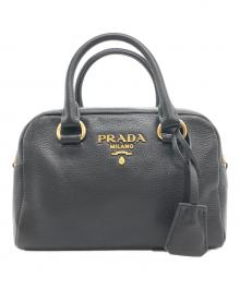 PRADA（プラダ）の古着「2WAYショルダーバッグ」｜ブラック