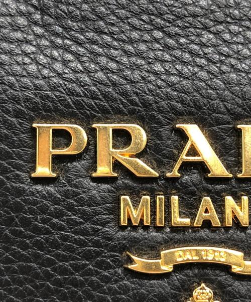 PRADA（プラダ）PRADA (プラダ) 2WAYショルダーバッグ ブラックの古着・服飾アイテム
