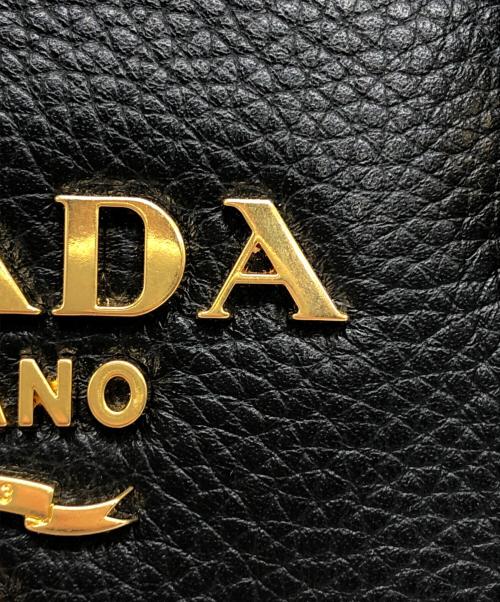 PRADA（プラダ）PRADA (プラダ) 2WAYショルダーバッグ ブラックの古着・服飾アイテム