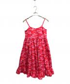 COMME des GARCONS GIRLコムデギャルソンガール）の古着「キャミソールワンピース」｜レッド