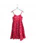 COMME des GARCONS GIRL (コムデギャルソンガール) キャミソールワンピース レッド サイズ:S：17000円