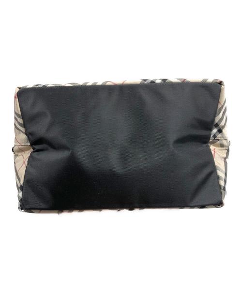 BURBERRY BLUE LABEL（バーバリー ブルー レーベル）BURBERRY BLUE LABEL (バーバリー ブルー レーベル) ハンドバッグ ブラックの古着・服飾アイテム