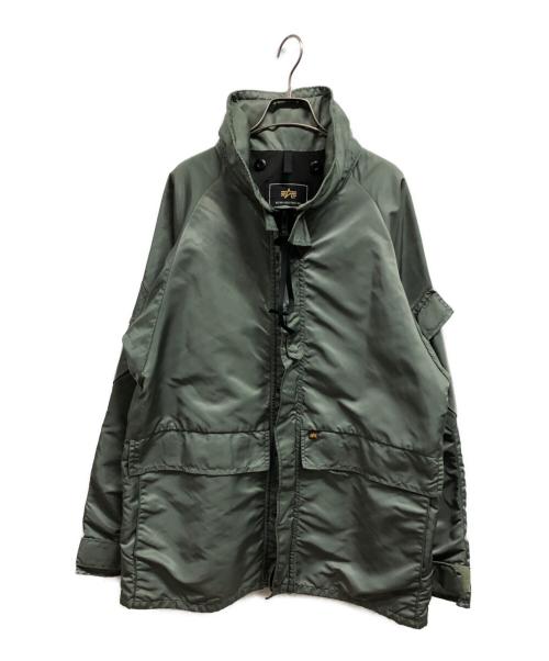 ALPHA（アルファ）ALPHA (アルファ) ECWCS 2ND GENミリタリージャケット オリーブ サイズ:Mの古着・服飾アイテム