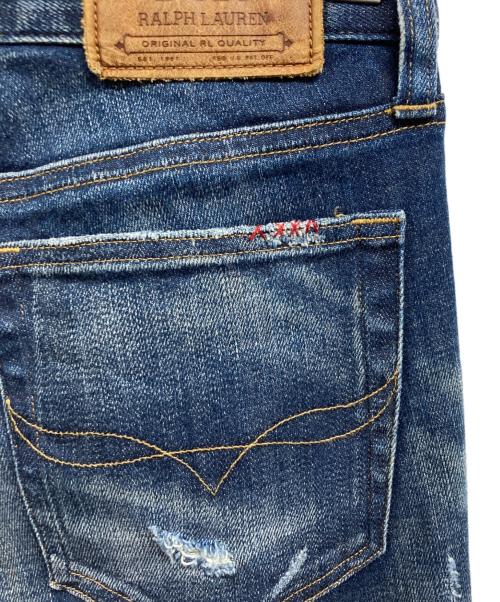 POLO RALPH LAUREN（ポロ・ラルフローレン）POLO RALPH LAUREN (ポロ・ラルフローレン) デニムパンツ インディゴ サイズ:28の古着・服飾アイテム