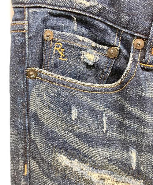 POLO RALPH LAUREN（ポロ・ラルフローレン）POLO RALPH LAUREN (ポロ・ラルフローレン) デニムパンツ インディゴ サイズ:28の古着・服飾アイテム