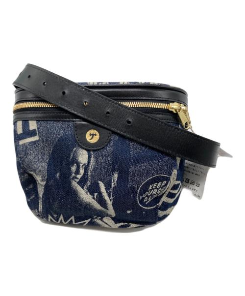Hysteric Glamour（ヒステリックグラマー）Hysteric Glamour (ヒステリックグラマー) LONDON NITE JQ WAISTバッグ インディゴの古着・服飾アイテム