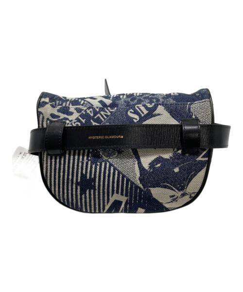 Hysteric Glamour（ヒステリックグラマー）Hysteric Glamour (ヒステリックグラマー) LONDON NITE JQ WAISTバッグ インディゴの古着・服飾アイテム